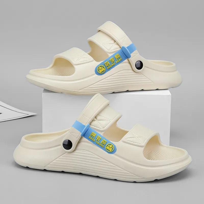 Budding Bear Cut-Out Slip-Resistant Odor-Resistant Slide Slippers Unisex-20