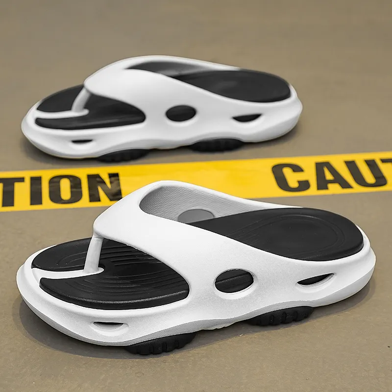 Budding Bear EVA Quiet Odor Resistant Abrasion Resistant Slip Resistant Flip Flops Men's-1