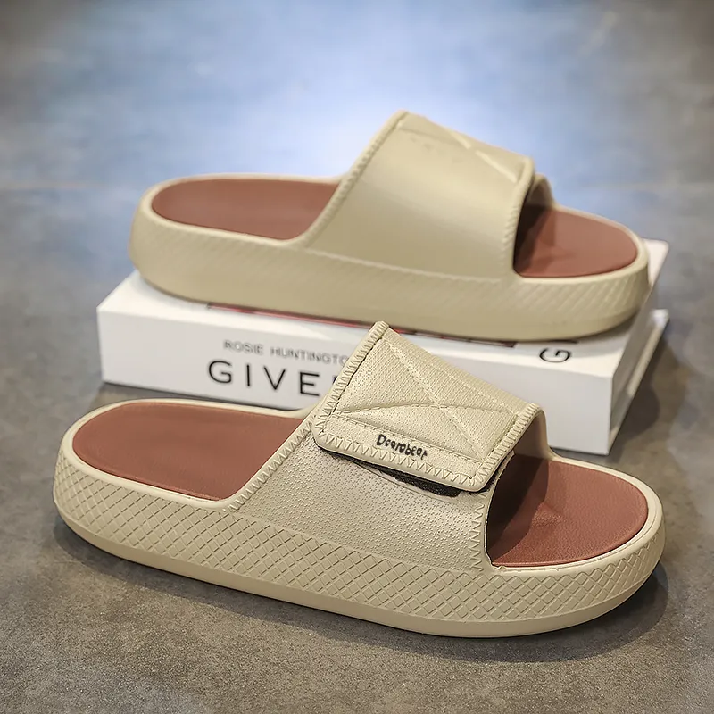 Budding Bear EVA Abrasion Resistant Cushioning Slide Slippers Men's-6
