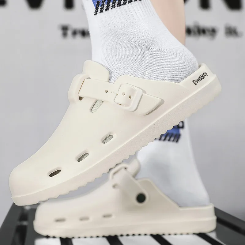 Budding Bear EVA Abrasion Resistant Slip Resistant Wrap toe Slippers Men's-8