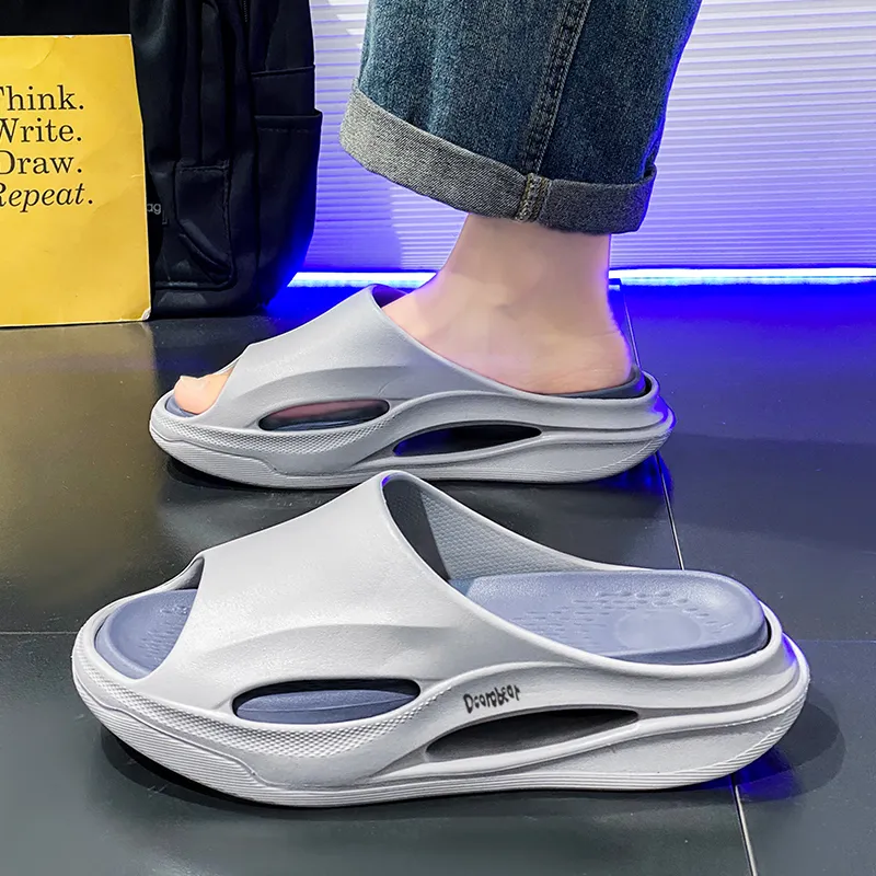 Budding Bear Slip Resistant Shock Absorbers Slide Slippers Men's-14