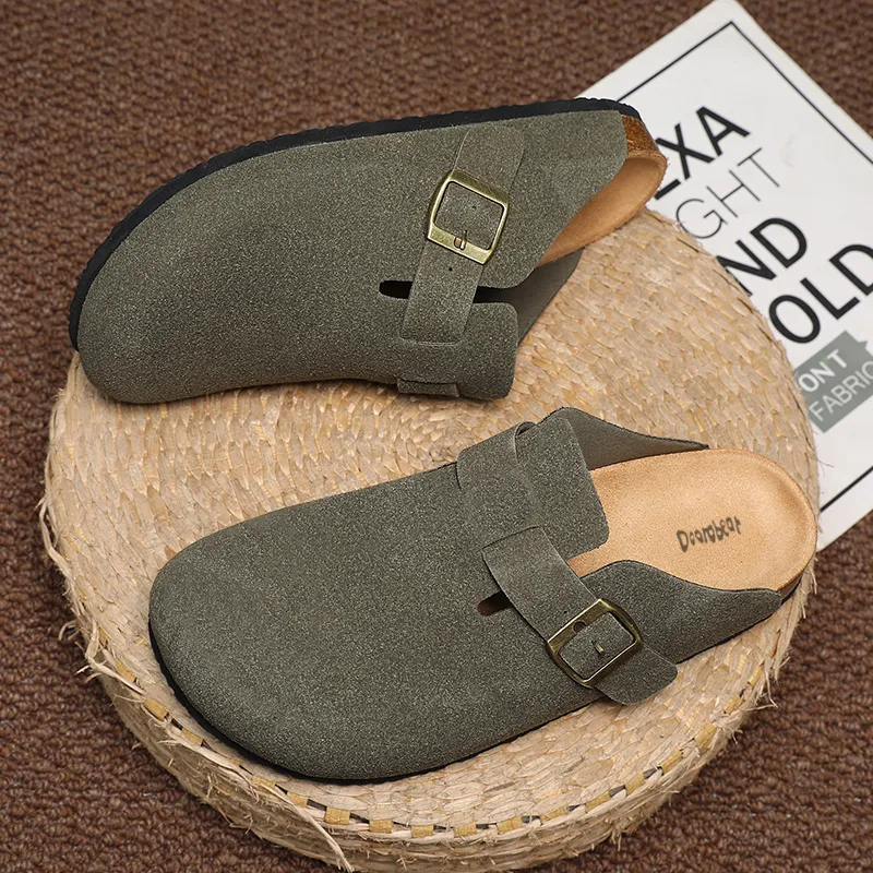Budding Bear Quiet Odor Resistant Abrasion Resistant Slip Resistant Antibacterial Massage Closed Toe Slippers Unisex-33