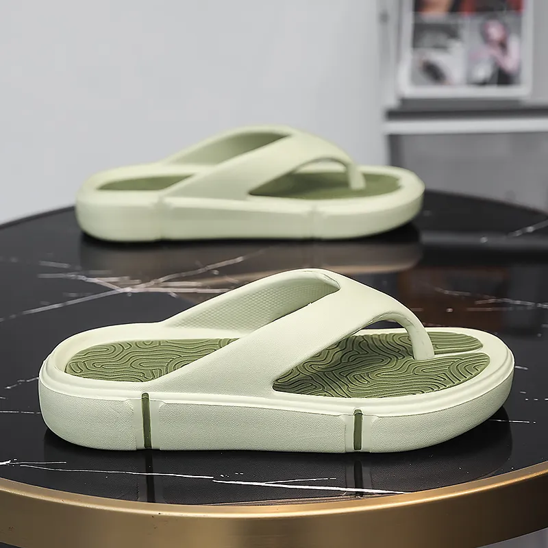 Budding Bear EVA Quiet Odor Resistant Abrasion Resistant Slip Resistant Flip Flops Men's-11