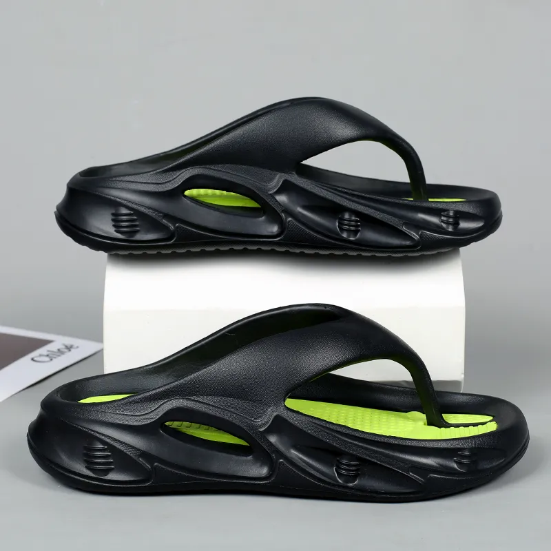 Budding Bear EVA Quiet Odor Resistant Abrasion Resistant Slip Resistant Flip Flops Unisex-5