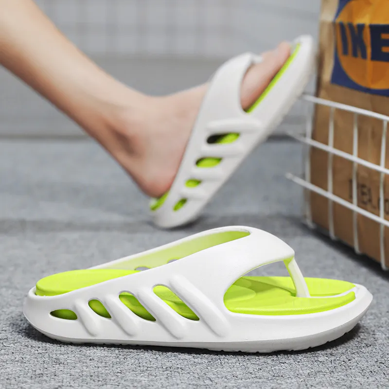 Budding Bear EVA Quiet Odor Resistant Abrasion Resistant Slip Resistant Flip Flops Men's-9