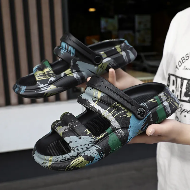 Budding Bear Beach Sandals Unisex-2