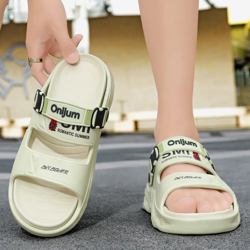 Budding Bear Beach Sandals Unisex-23