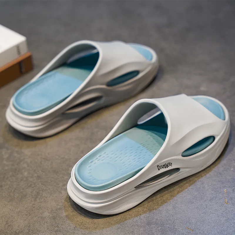 Budding Bear Slip Resistant Shock Absorbers Slide Slippers Men's-7