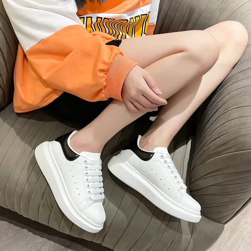 Budding Bear Slip Resistant, Abrasion Resistant, Breathable, Support, Height Increasing Low Top Skateboard Shoes Unisex-15
