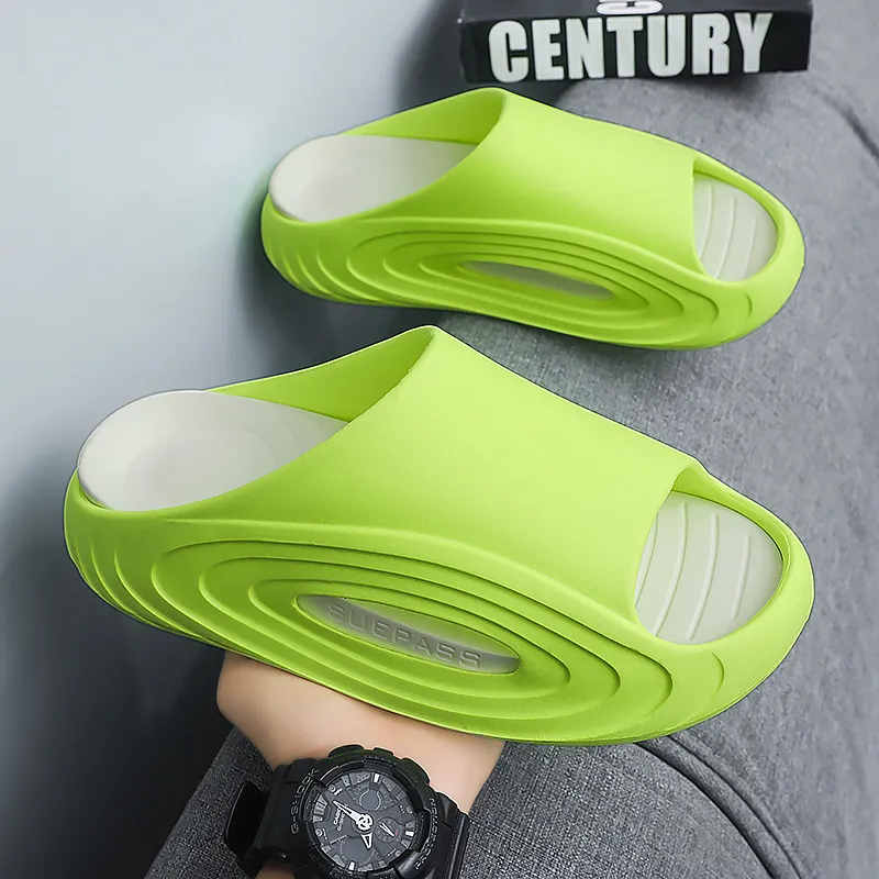 Budding Bear EVA Quiet Slip Resistant Odor Resistant Abrasion Resistant Slide Slippers Men's-12