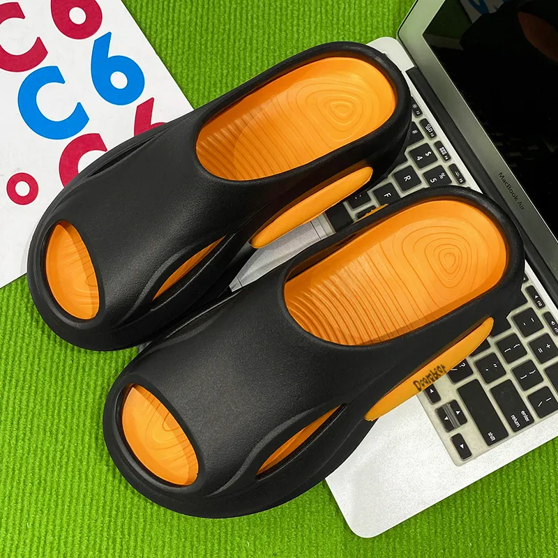 Budding Bear EVA Cut Out Quiet Slip Resistant Massage Cushioning Slide Slippers Unisex-7
