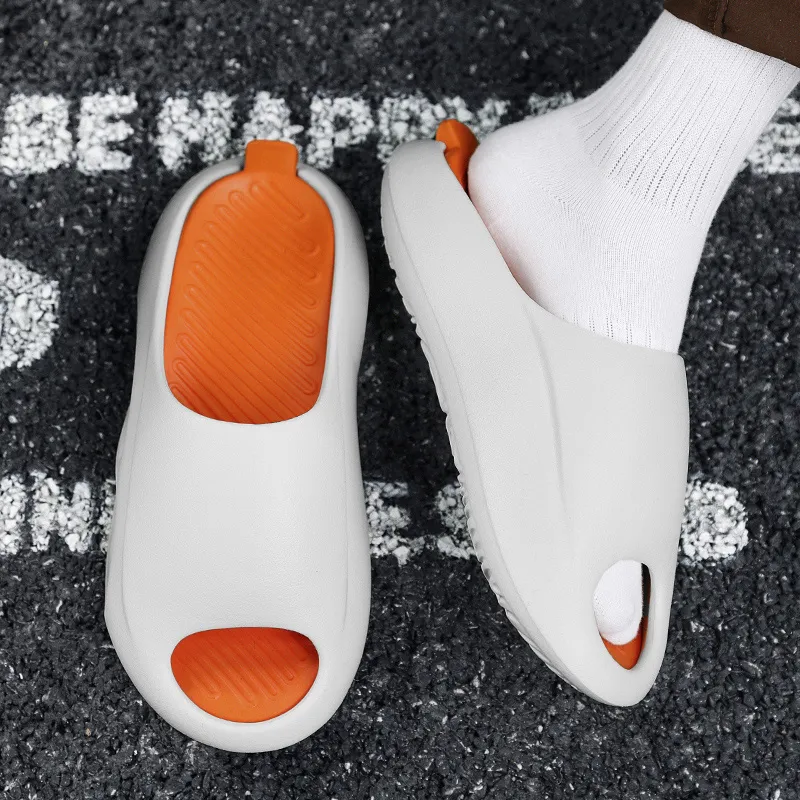 Budding Bear Quiet Slip Resistant Odor Resistant Abrasion Resistant Slide Slippers Men's-2
