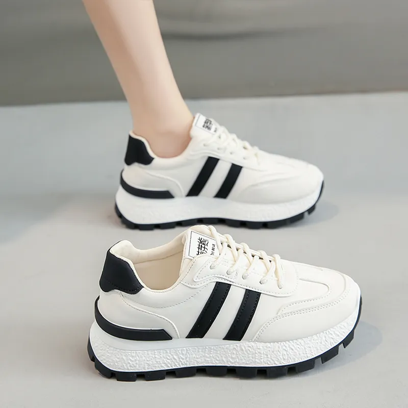 Budding Bear Anti-Slip Wear-Resistant Breathable Lightweight Height Increasing Low-Top Casual Shoes Unisex Box-14