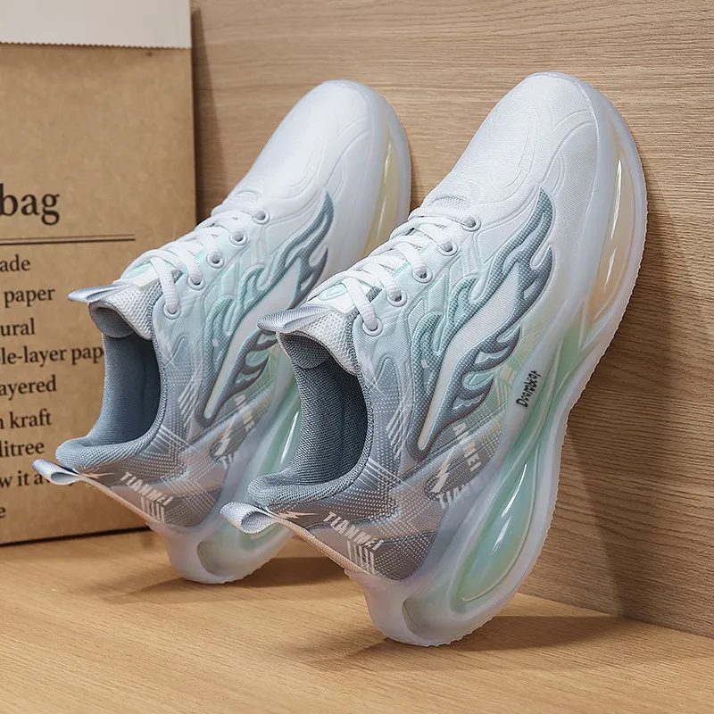 Budding Bear Anti-Slip Wear-Resistant Breathable Lightweight Height Increasing Low-Top Casual Shoes Men's Box-27