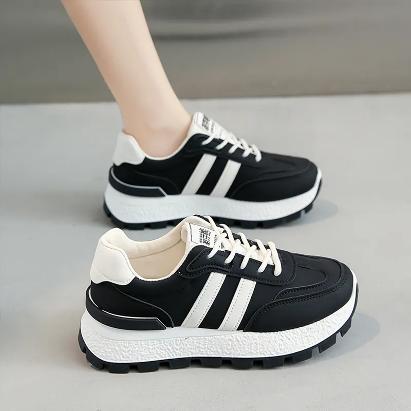 Budding Bear Anti-Slip Wear-Resistant Breathable Lightweight Height Increasing Low-Top Casual Shoes Unisex Box-20