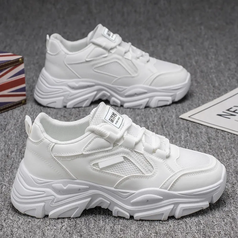 Budding Bear Anti Slip Wear Resistant Low Top Chunky Sneakers Men's Box-2