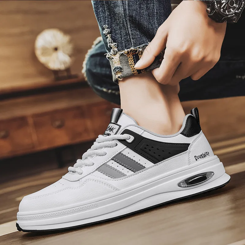Budding Bear Anti-Slip Wear-Resistant Lightweight Breathable Low-Top Skateboard Shoes Men's-16