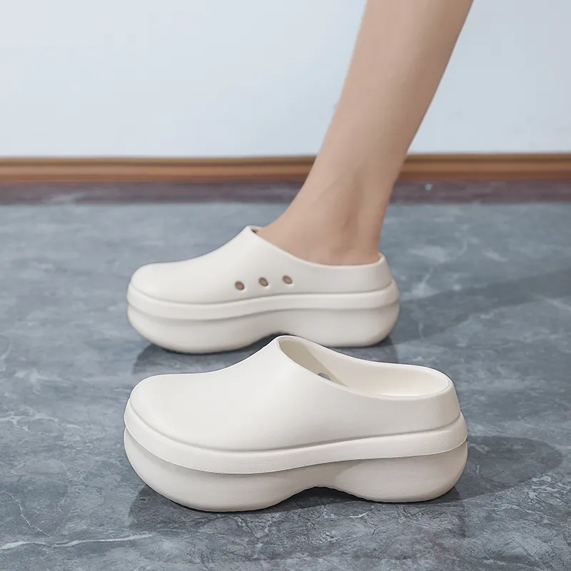 Budding Bear EVA Quiet Odor Resistant Abrasion Resistant Slip Resistant Closed Toe Slippers Unisex-3