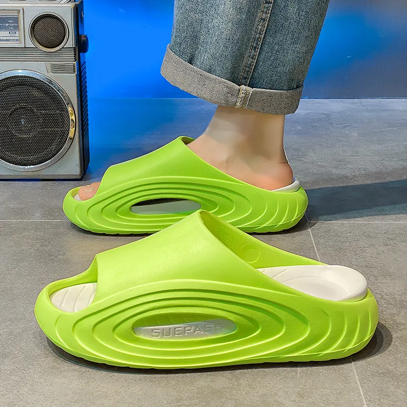 Budding Bear EVA Quiet Slip Resistant Odor Resistant Abrasion Resistant Slide Slippers Men's-14