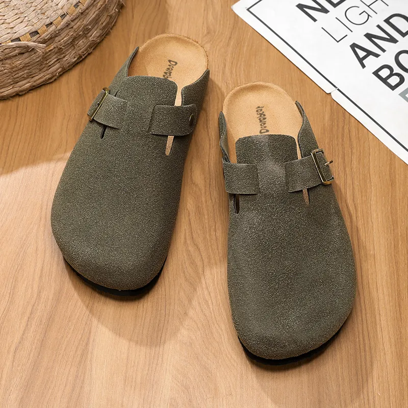 Budding Bear Quiet Odor Resistant Abrasion Resistant Slip Resistant Antibacterial Massage Closed Toe Slippers Unisex-32