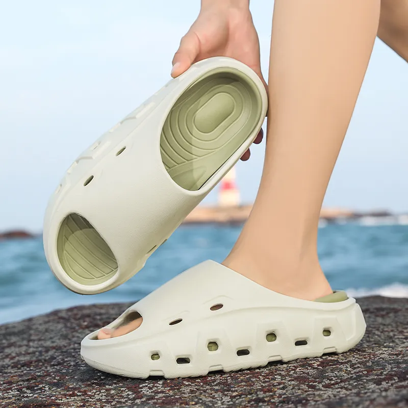Budding Bear EVA Quiet Slip Resistant Odor Resistant Abrasion Resistant Slide Slippers Unisex-11