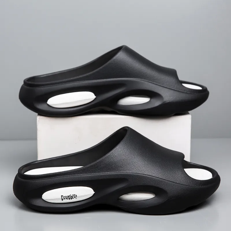 Budding Bear Quiet Slip Resistant Abrasion Resistant Slide Slippers Men's-7