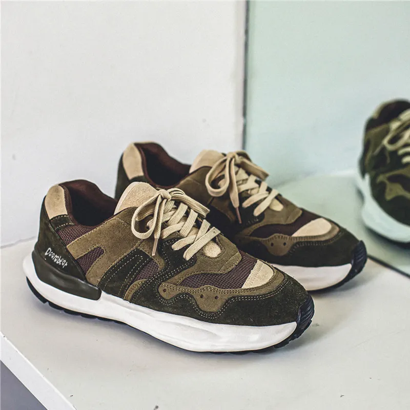 Budding Bear Slip Resistant, Abrasion Resistant, Lightweight, Height Increasing Low Top Casual Shoes Men's Box-19