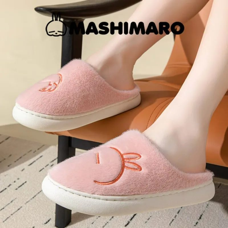 MashiMaro Home Slippers Pink/Green/Red/Gray/Brown-2
