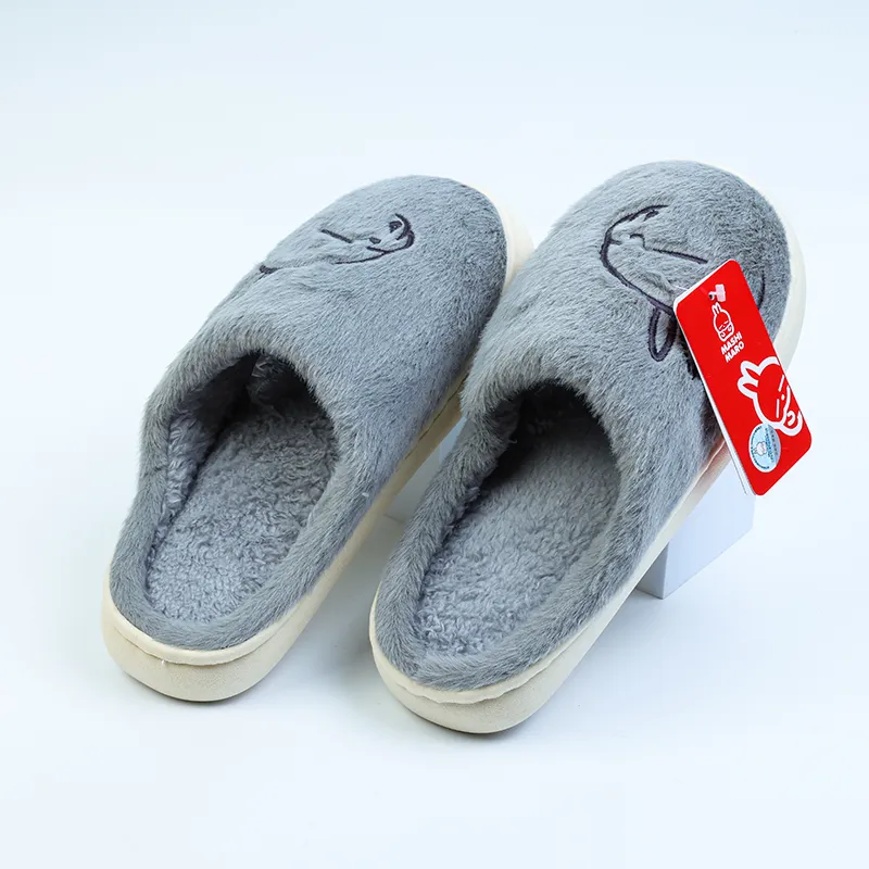 MashiMaro Home Slippers Pink/Green/Red/Gray/Brown-13
