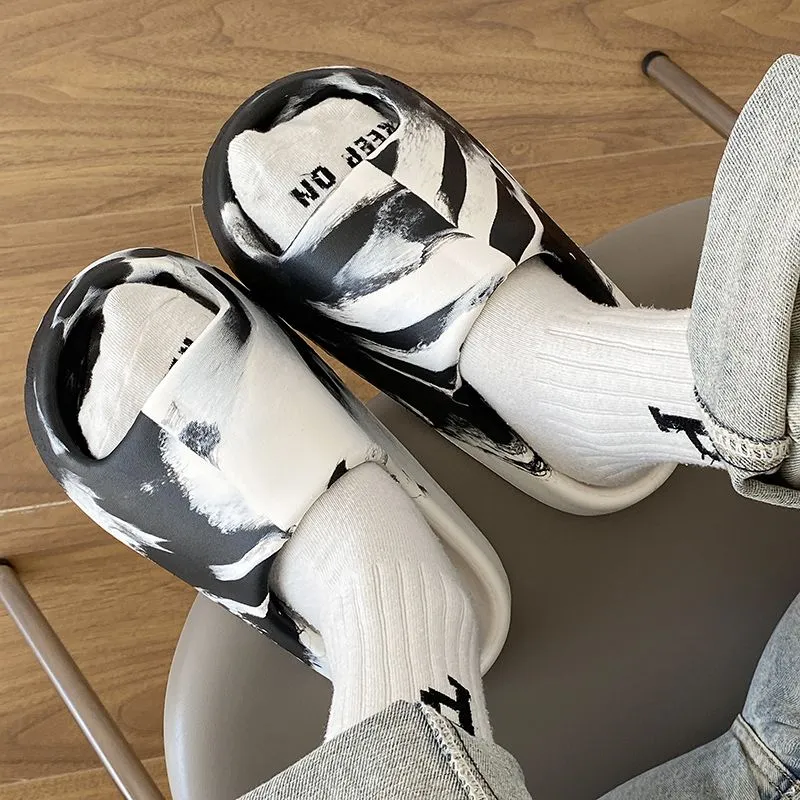 The Fat Dragon Is Here Home Slippers-2