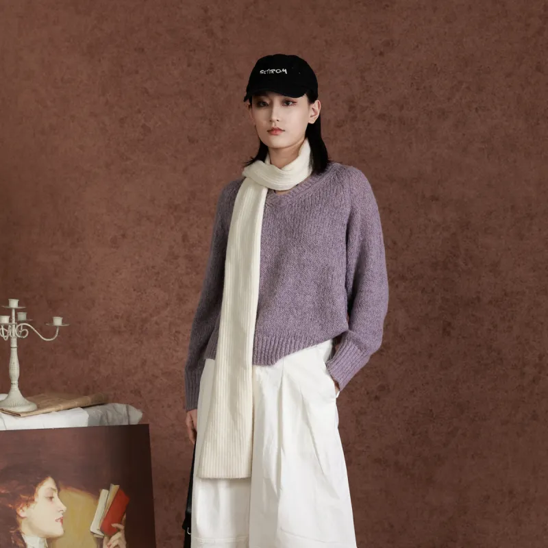 SETIROM Sweaters Women's Purple-5