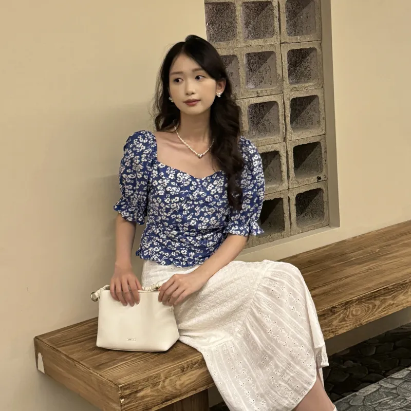 SETIROM Shirts Women's Blue-2