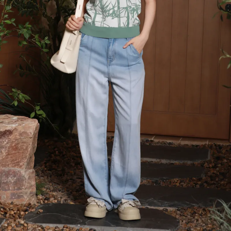 SETIROM Jeans Women's Light Blue-2