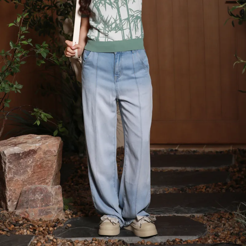 SETIROM Jeans Women's Light Blue-5