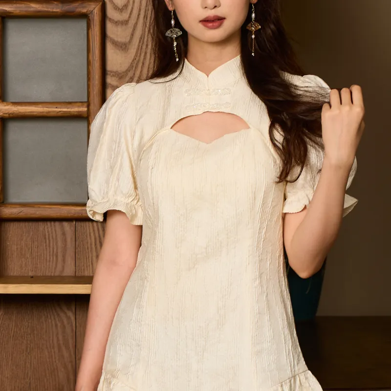 SETIROM Short Sleeved Dress Women's-3