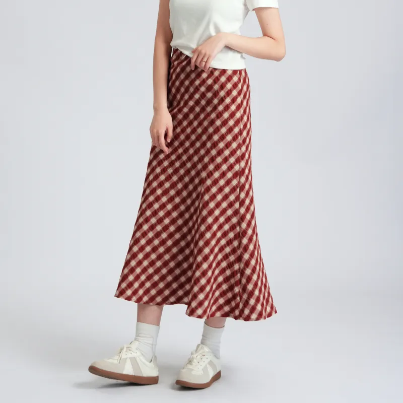 SETIROM Casual Long Skirt Women's-4