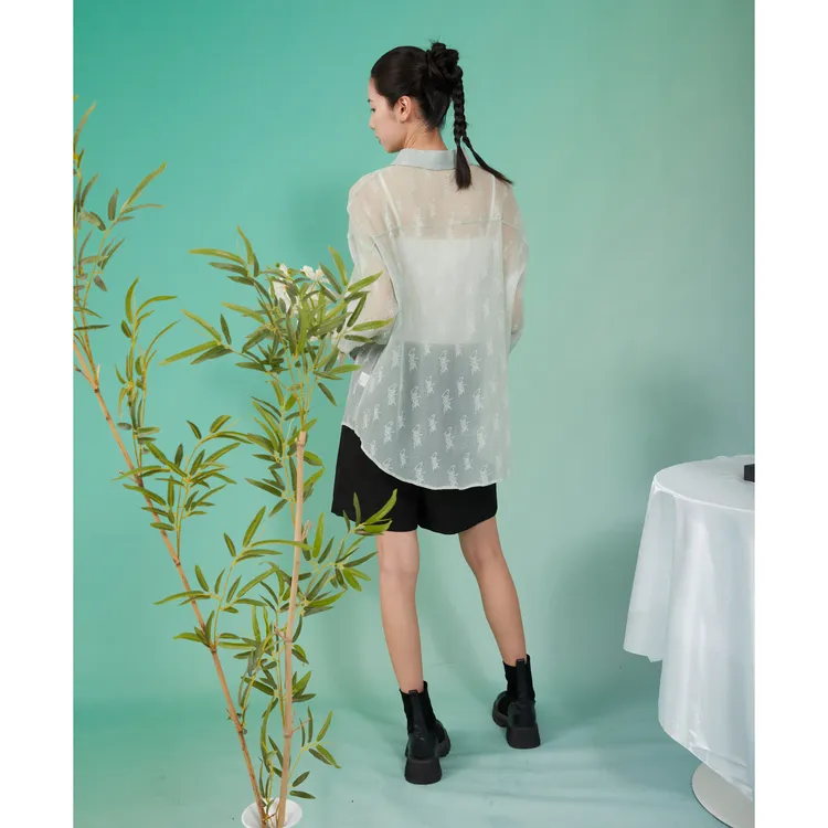 SETIROM Shirt Women's Light Green-2