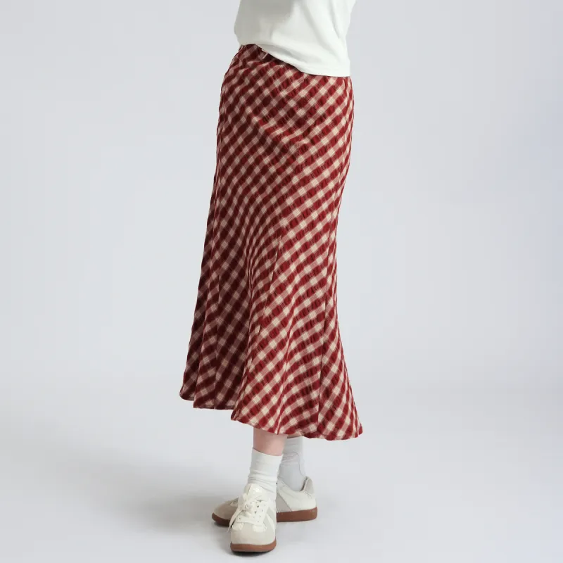 SETIROM Casual Long Skirt Women's-5