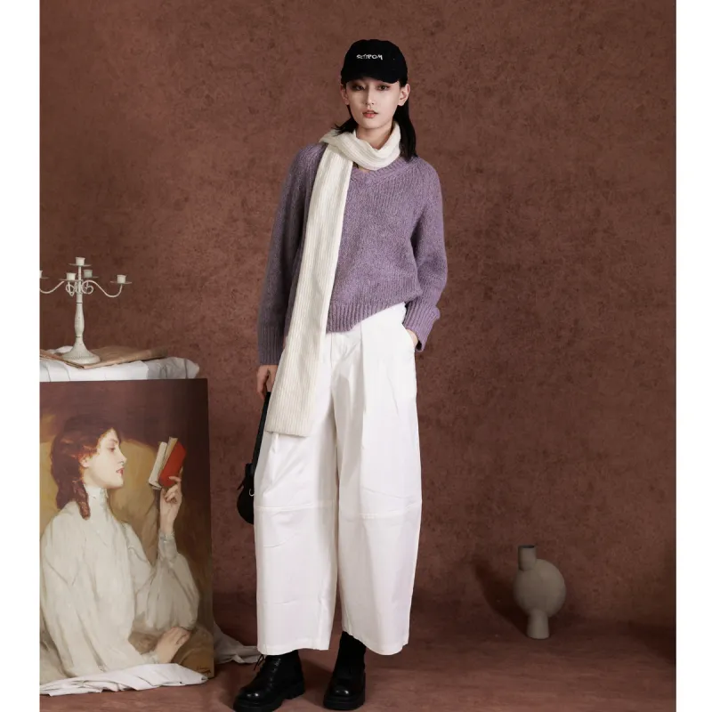 SETIROM Sweaters Women's Purple-3