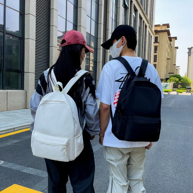 PULEWEI Canvas Backpack Unisex Multicolor-2