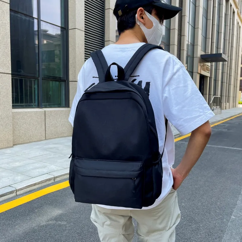PULEWEI Canvas Backpack Unisex Multicolor-12