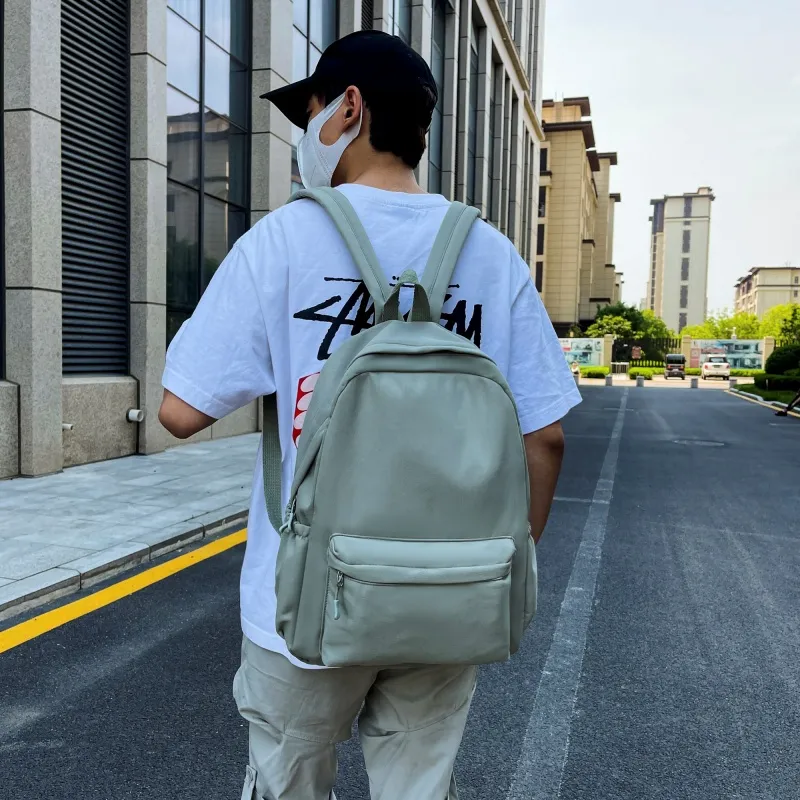 PULEWEI Canvas Backpack Unisex Multicolor-25