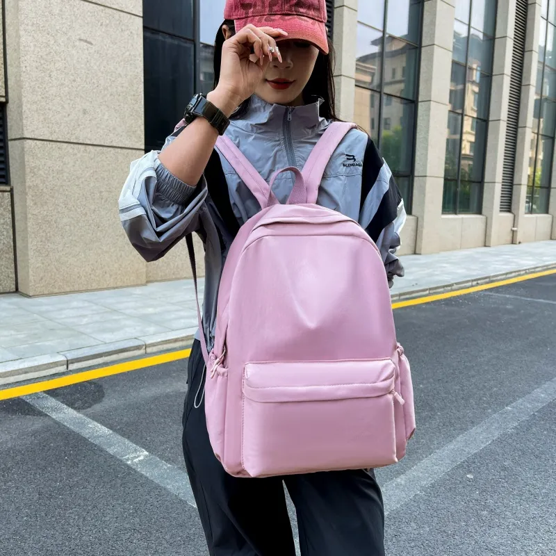 PULEWEI Canvas Backpack Unisex Multicolor-37