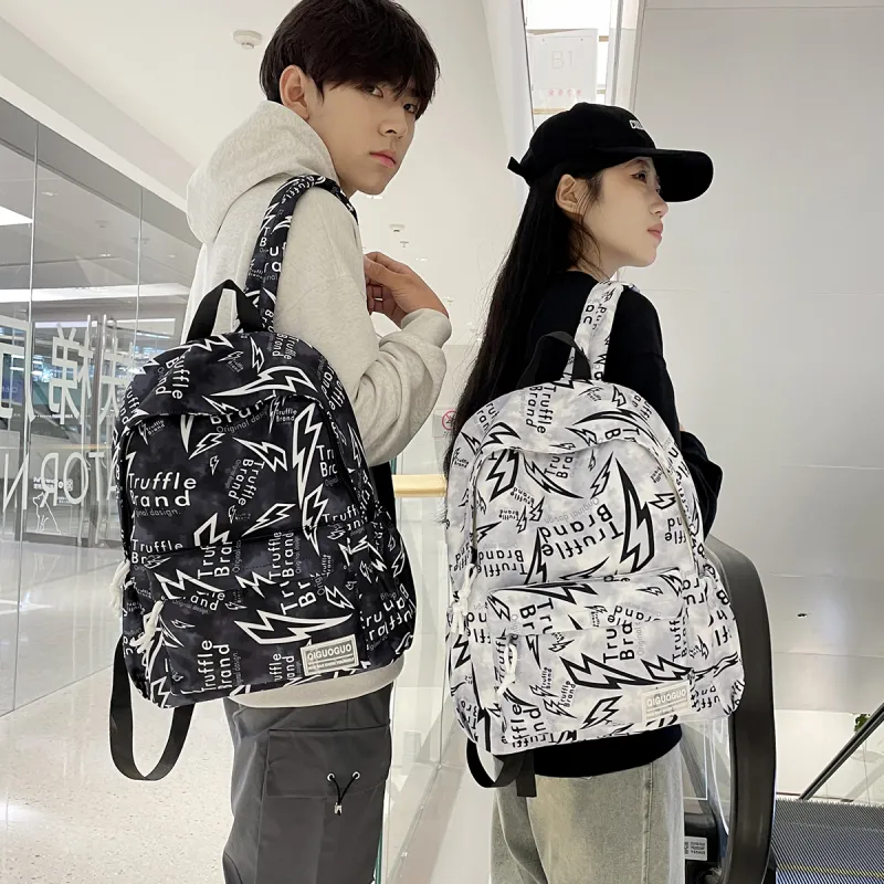 PULEWEI Nylon Backpack Unisex Multicolor-13