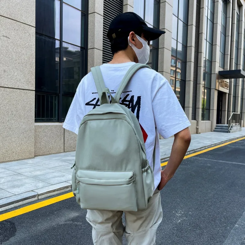 PULEWEI Canvas Backpack Unisex Multicolor-24