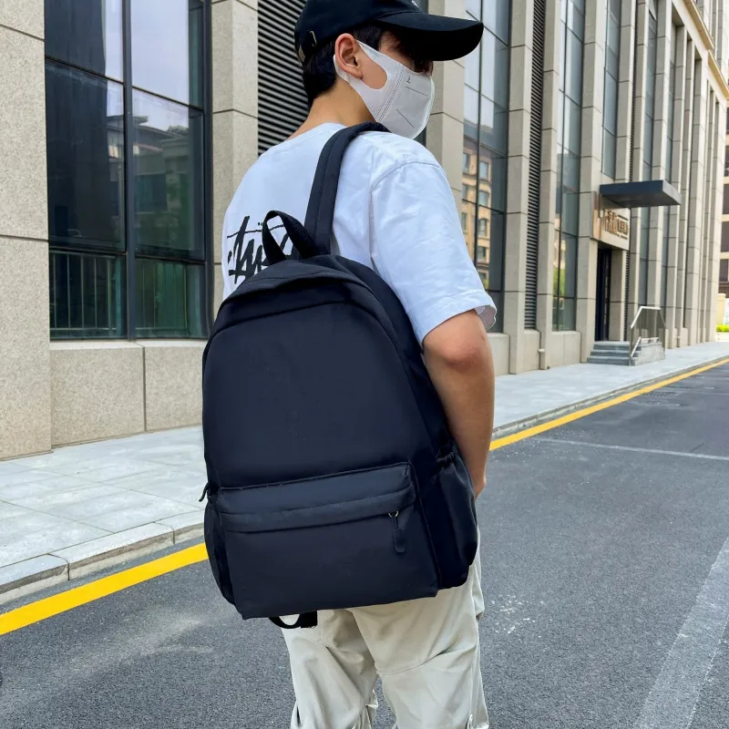 PULEWEI Canvas Backpack Unisex Multicolor-11