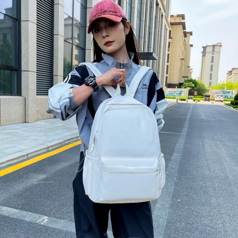 PULEWEI Canvas Backpack Unisex Multicolor-6