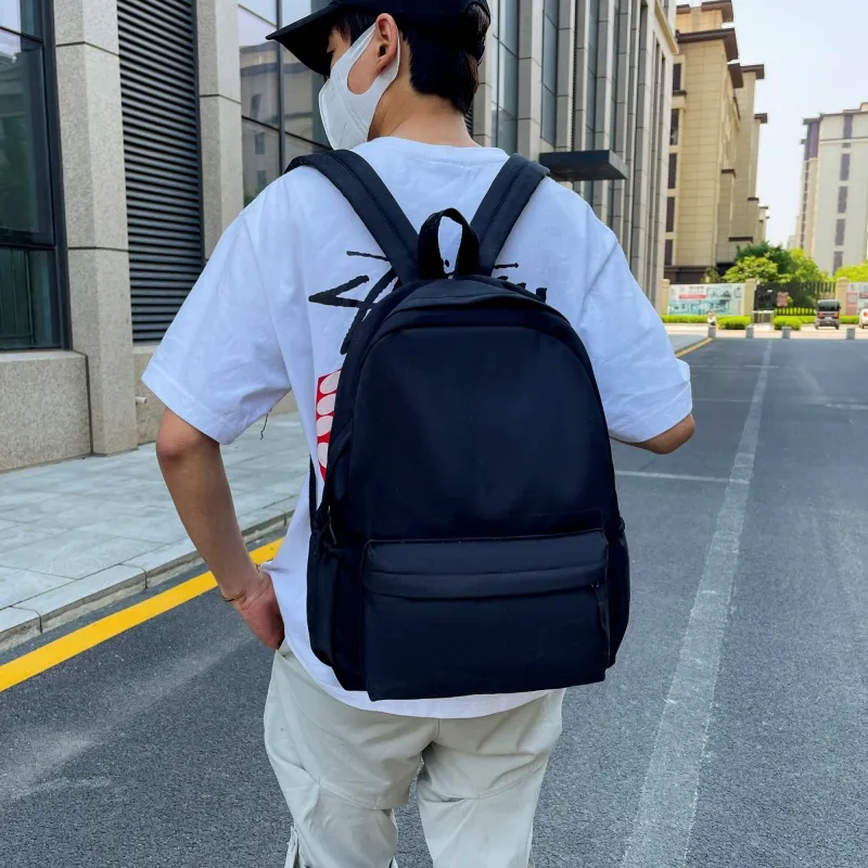 PULEWEI Canvas Backpack Unisex Multicolor-13