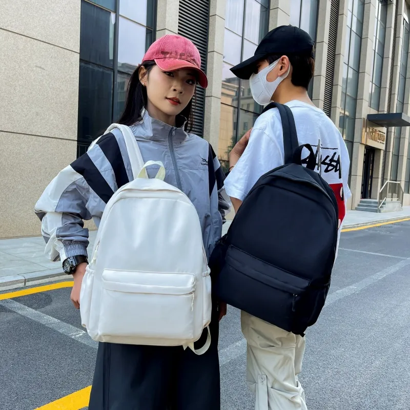 PULEWEI Canvas Backpack Unisex Multicolor-15