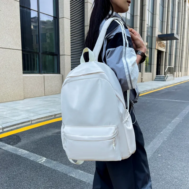 PULEWEI Canvas Backpack Unisex Multicolor-5